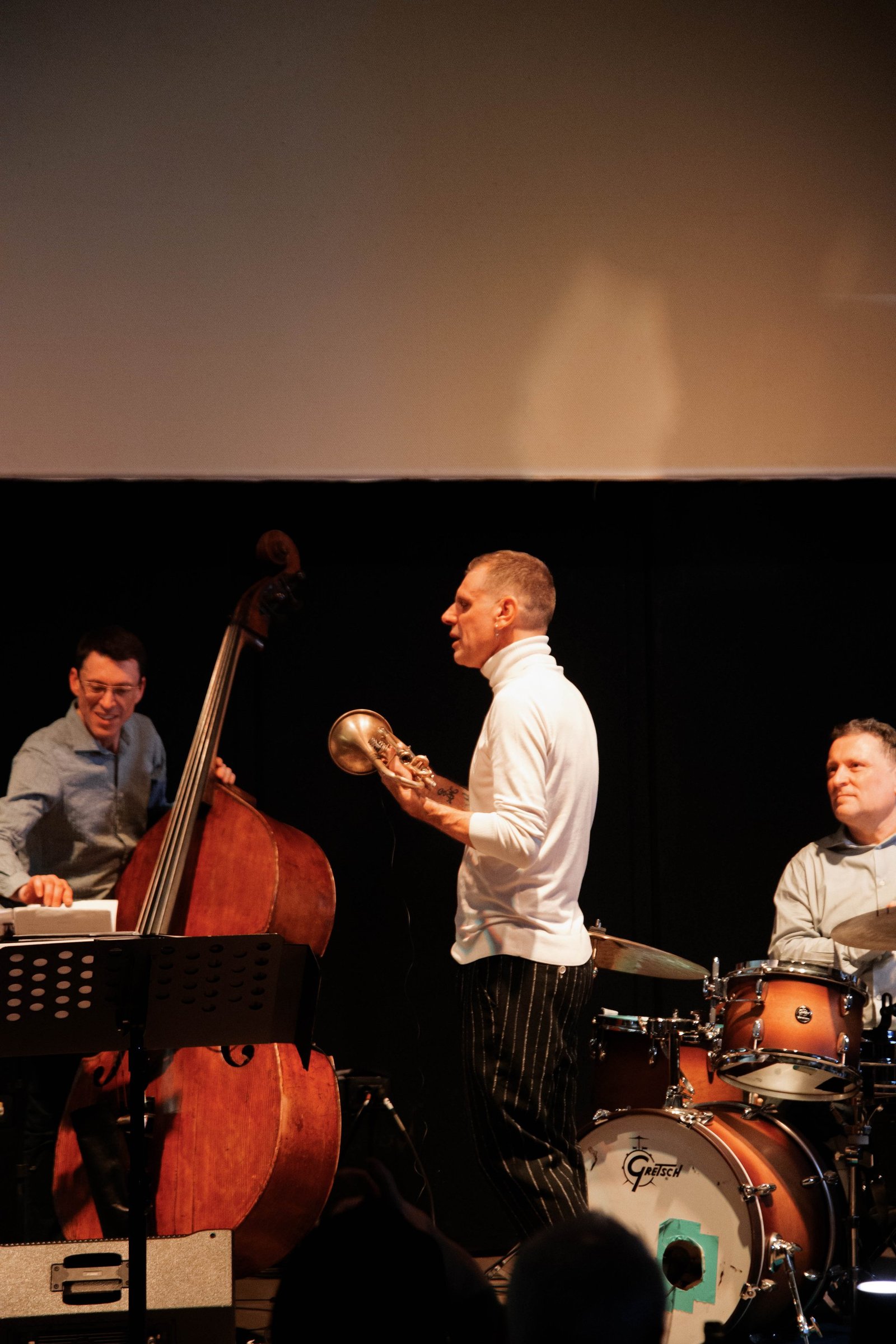 Serata Jazz con Fabrizio Bosso - Momento dell'evento Serata Jazz con Fabrizio Bosso all'Osteria Passatelli - Foto 44