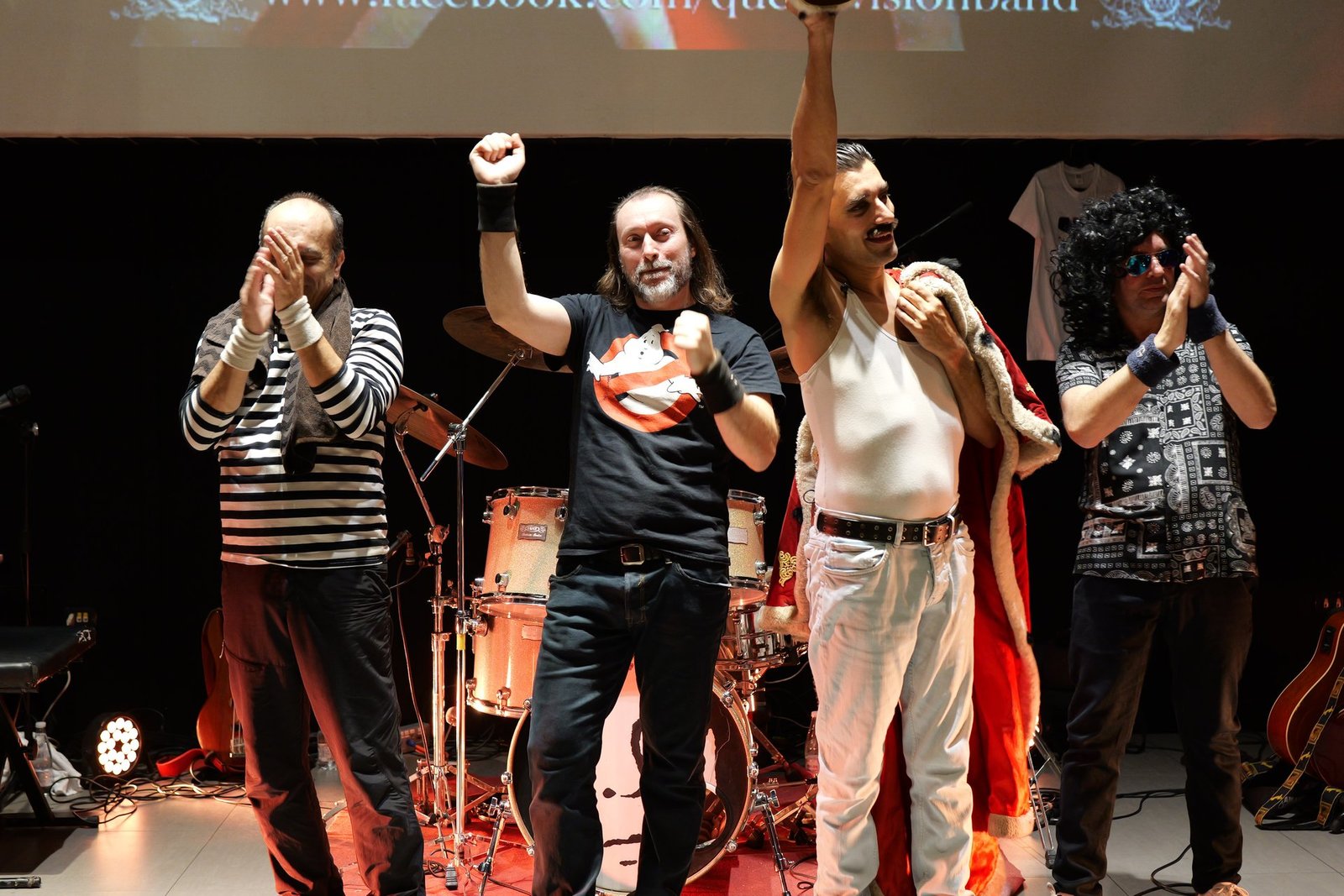 Queen Vision Band - Tributo ai Queen - Momento dell'evento Queen Vision Band - Tributo ai Queen all'Osteria Passatelli - Foto 45